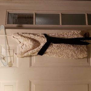 strapless mm couture medium dress